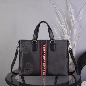 VERSACE OLYMPUSビジネスバッグ トート 先取り20202020秋冬ファッション ヴェルサーチ 激安 ハンドバッグ 高級レザー