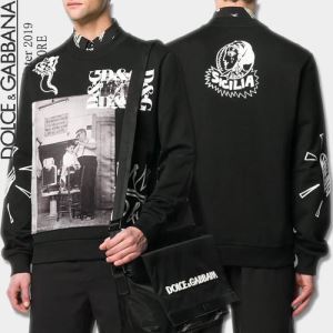 ドルチェガッバーナ DolceGabbana 素敵続くトレンド プルオーバーパーカー 2色可選 最重要2020秋冬トレンド ファッション上級者向け