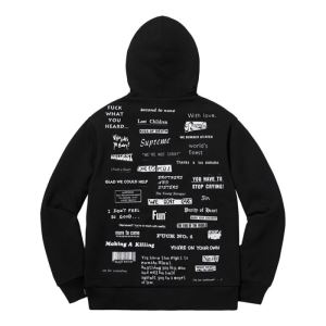 SUPREME 19FW STOP CRYING HOODED シュプリームVIP価格SALE SUPREME 2色可選 おしゃれさ抜群パーカ