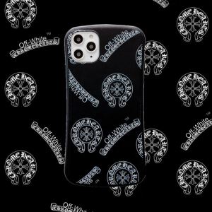 iphone11 11pro用ケースCHROME HEARTS×OffWhiteクロムハーツ スマホケース 値段 激安2020トレンド人気エレガントコーデ