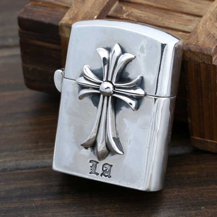 2020 人気販売中 クロムハーツ CHROME HEARTS シルバー925 ライター　オイルライターオイルとフリント不込