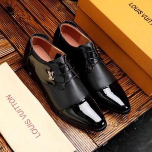 ルイ ヴィトン爽やかな雰囲気に仕上げる LOUIS VUITTON ビジネスシューズ 2020年最新ファッション2色可選