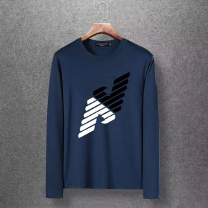 秋冬にお世話になる定番 先取り 20202020秋冬ファッション アルマーニ ARMANI 長袖Tシャツ 4色可選