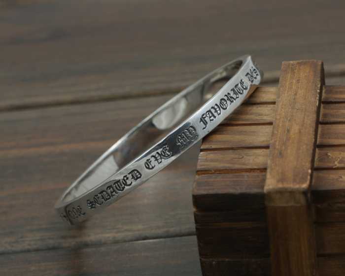 2020 大好評♪ クロムハーツ CHROME HEARTS シルバー925 バングル