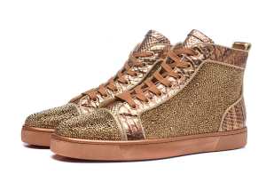 人気商品 2020クリスチャンルブタン Christian Louboutin 軽量で疲れにくい ハイトップシューズ
