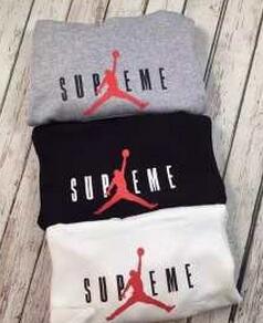 完売品 Supreme x Air Jordan　耐久性ある プルオーバーパーカー 男女兼用 3色可選