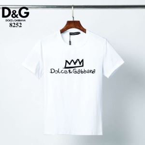 人気ランキング最高 2色可選 半袖Tシャツ 新作が見逃せない ドルチェガッバーナ DolceGabbana