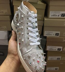 2020人気の主流アイテム クリスチャンルブタン Christian Louboutin スニーカー、靴 ハイトップシューズ スパイク 目前の注目ブランド