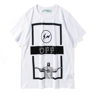 最旬アイテム 2020春夏新作OffWhite オフホワイトTシャツ半袖2色可選
