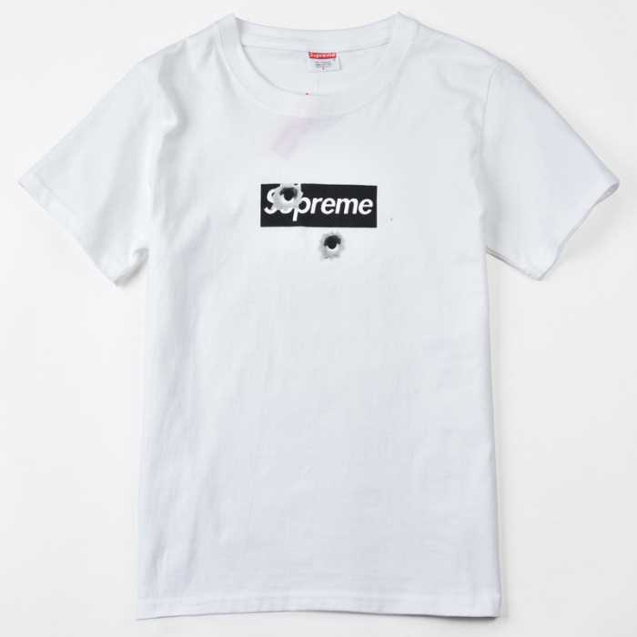スタイリッシュな印象 2020 シュプリームSUPREME ファション 男女兼用 半袖Tシャツ 2色可選