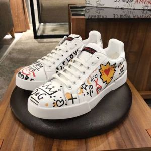 2020年春夏流行ファッション 大人の可愛さを引き立て DolceGabbana ドルチェガッバーナ カジュアルシューズ