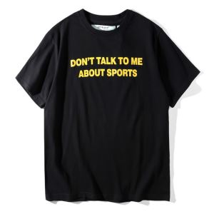 2020春夏新作 OffWhite オフホワイト Tシャツ半袖欧米韓流雑誌