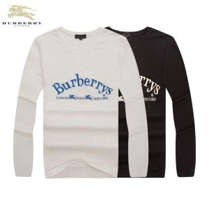 注目美品 BURBERRY 2色可選美品入手困難 秋季超人気アイテム長袖Tシャツ...