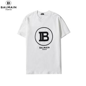 20SS☆送料込 半袖Tシャツ2色可選 今年の春トレンド バルマン BALMAIN 普段のファッション