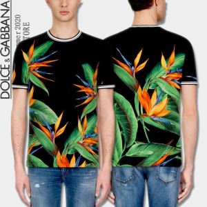 2色可選 確定となる上品 半袖Tシャツ 取り入れやすい ドルチェガッバーナ DolceGabbana