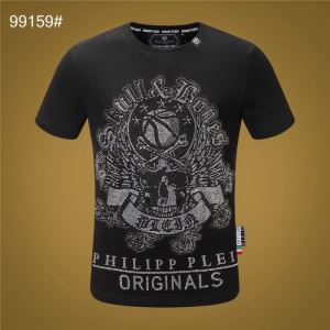 オススメのアイテムを見逃すな 半袖Tシャツ おしゃれ刷新に役立つ フィリッププレイン PHILIPP PLEIN
