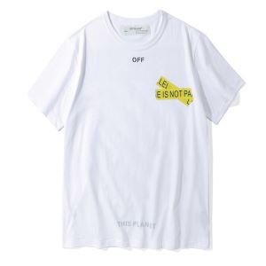 OffWhite オフホワイト大人のおしゃれに 2色可選Tシャツ半袖2020春夏新作