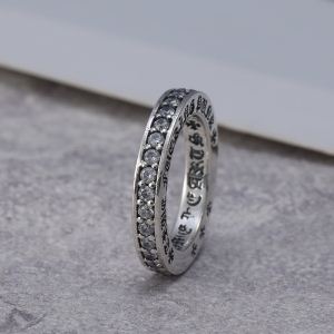 ちょっと大人の印象リング指輪 クロムハーツCHROME HEARTS 3色可選 今旬のシルエットバランス