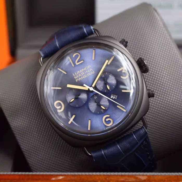 個性派2020 パネライ PANERAI 6針クロノグラフ 日付表示 腕時計