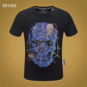 普段使いにも最適なアイテム 半袖Tシャツ ストリート感あふれ フィリッププレイン PHILIPP PLEIN