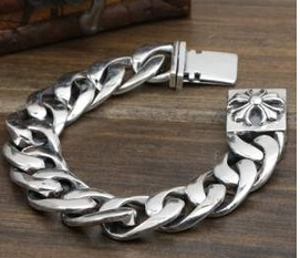 高級感 2020 CHROME HEARTS クロムハーツ 男性用 シルバー925 ブレスレット