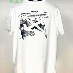 差をつけたい人にもおすすめ 3色可選 OffWhite オフホワイト 半袖Tシャツ 人気ランキング最高