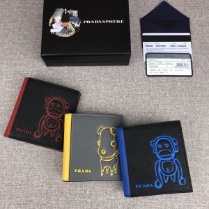 財布ウォレット 秋冬とれんど新品目立ち プラダ PRADA 2020秋冬最重要アイテム 3色可選 2020秋冬トレンドデザイン