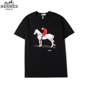3色可選 普段使いにも最適なアイテム エルメス HERMES ストリート界隈でも人気 半袖Tシャツ