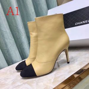 シャネル今年注目な新品セール 2色可選 CHANEL 秋冬とれんど新品目立ち レザーブーツ 2020秋冬最重要アイテム