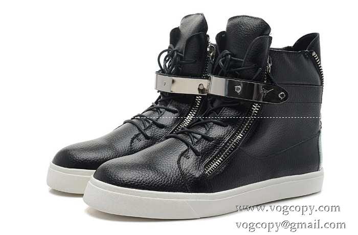 大人気☆NEW 201314秋冬新作 ジュゼッペザノッティ ショートブーツ BLACK