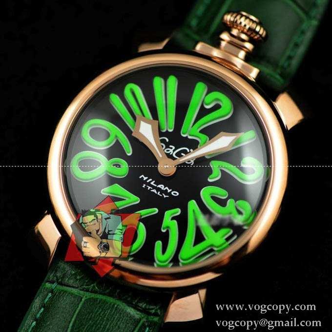 大人気　美品 GaGa Milano ガガミラノ 腕時計