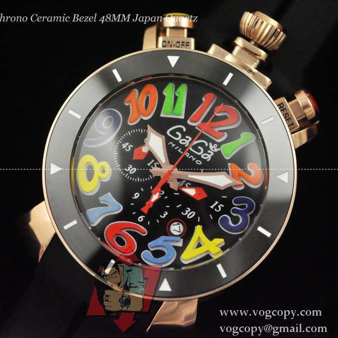 大人気　美品 GaGa Milano ガガミラノ 腕時計