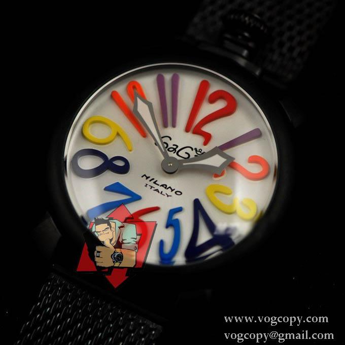大人気　美品 GaGa Milano ガガミラノ 腕時計