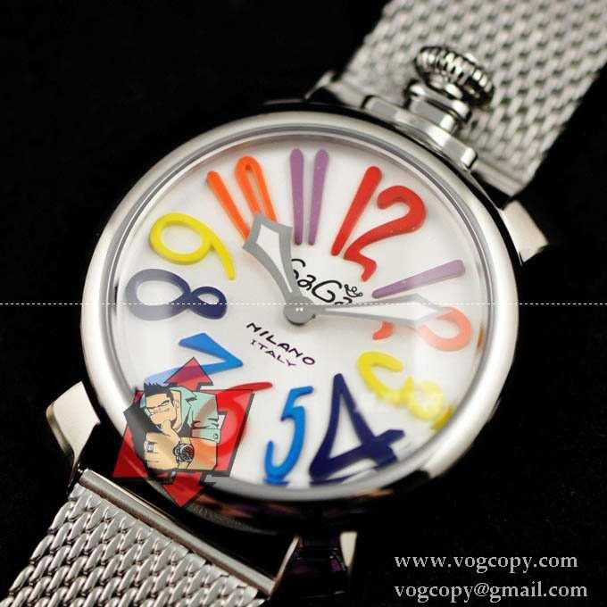 大人気　美品 GaGa Milano ガガミラノ 腕時計