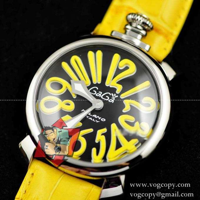 大人気　美品 GaGa Milano ガガミラノ 腕時計