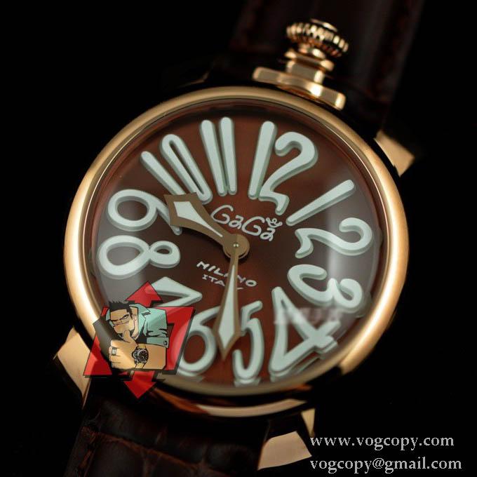 大人気　美品 GaGa Milano ガガミラノ 腕時計