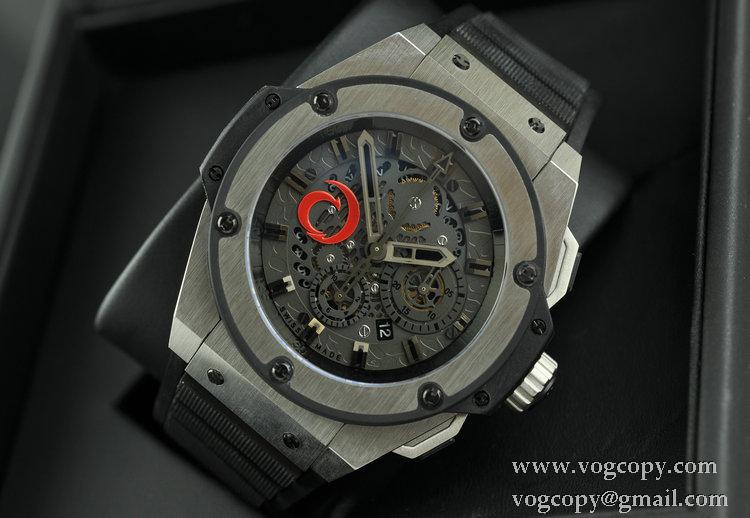 スイスムーブメンノ7750 Hublot ウブロ メンズ腕時計 自動巻き 6針 日付表示 46MM ラバー