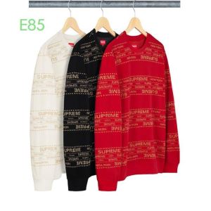 絶妙な大人っぽさと遊び心 Supreme 19aw Metallic Jacquard Crewneck 3色可選 プルオーバーパーカー 今年らしいおすすめ新品