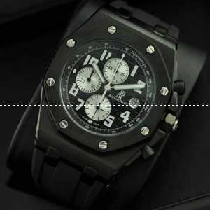 日本製クオーツ Audemars Piguetオーデマピゲ 腕時計 6針クロノグラフ 日付表示