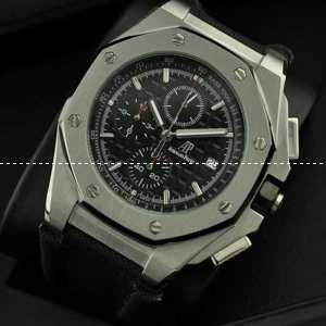 Audemars Piguetオーデマピゲ メンズ腕時計 日本製クオーツ 6針クロノグラフ 夜光効果