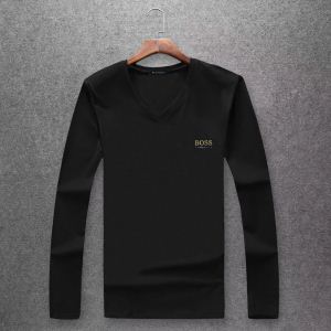 新季度ヒューゴボス HUGO BOSS 華やかさ満点多色可選 長く使える長袖Tシャツ品良く