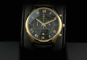 半自動卷 日本製クオーツ 2針 OMEGA オメガ メンズ腕時計