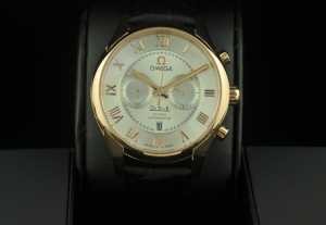 新入荷 半自動卷 日本製クオーツ 2針 OMEGA オメガ メンズ腕時計