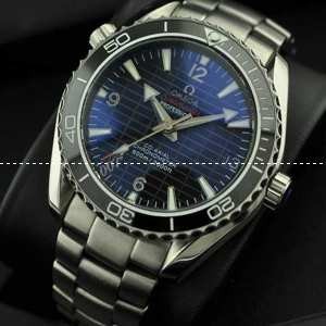 OMEGA オメガ メンズ腕時計 日本製クオーツ 3針クロノグラフ 日付表示 夜光効果 4445mm