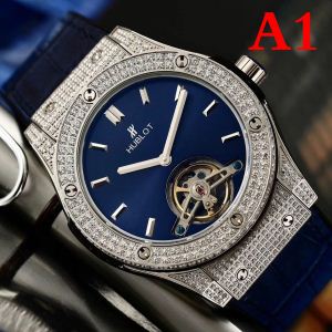 機械式自動巻きウブロ HUBLOT 毎年流行り定番アイテムおすすめ 男性用腕時計 4色可選