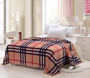 秋冬 2020 人気商品 BURBERRY バーバリー 暖かい ユーロデザイン チェック柄 ブランケット