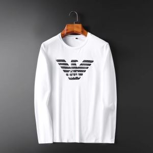 2色可選 長袖Tシャツ アルマーニ ARMANI 2020トレンドファッション新品 今から取り入れられるトレンド