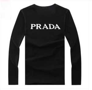 入手困難 2020 PRADA プラダ長袖 Tシャツ_長袖Tシャツ_メンズファッション_buranndoアイココピーブランド優品店