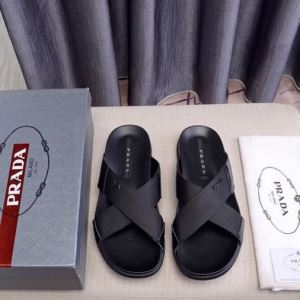 2020春夏の大注目トレンド サンダル 肌触りの良いサラりと プラダ 大胆にデザインオシャレ新品 PRADA 今から夏まで活躍する