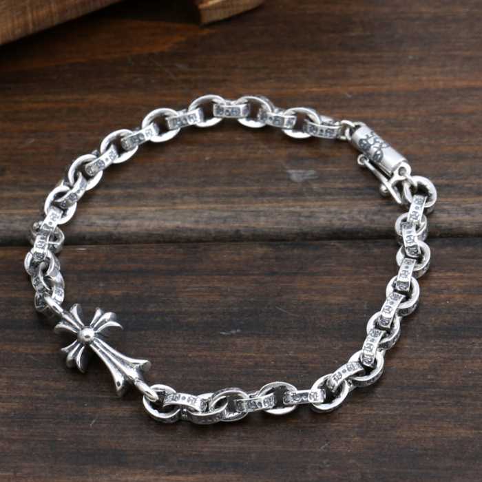 入手困難2020 クロムハーツ CHROME HEARTS シルバー925 ブレスレット